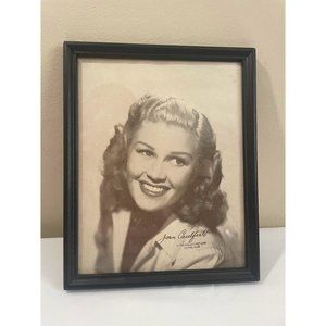 Vintage Original Joan Caulfield Photo from Paramount Pictures in Frame